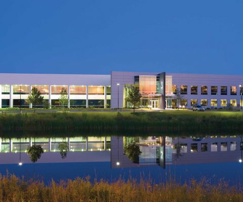 Exterior of Klein Tools headquarters and manufacturing facility