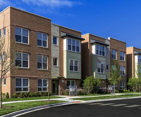 Park Place apartments located in the West Elsdon neighborhood of Chicago